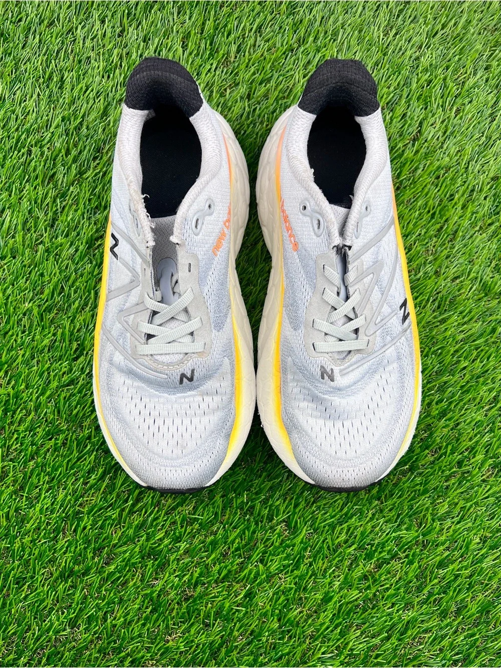 New Balance Fresh Foam X More V4 Men’s Walking Marathon Running Shoes Grey - 8